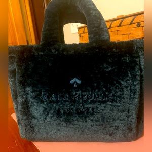 Kate Spade Small Sherpa Tote Evergreen